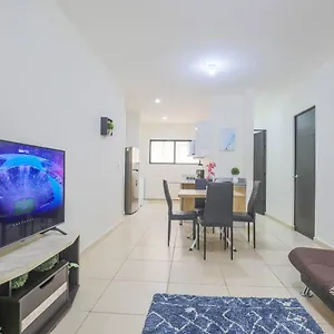 Appartement Departamento Lirios Residencial 5 Alberca, Cancún